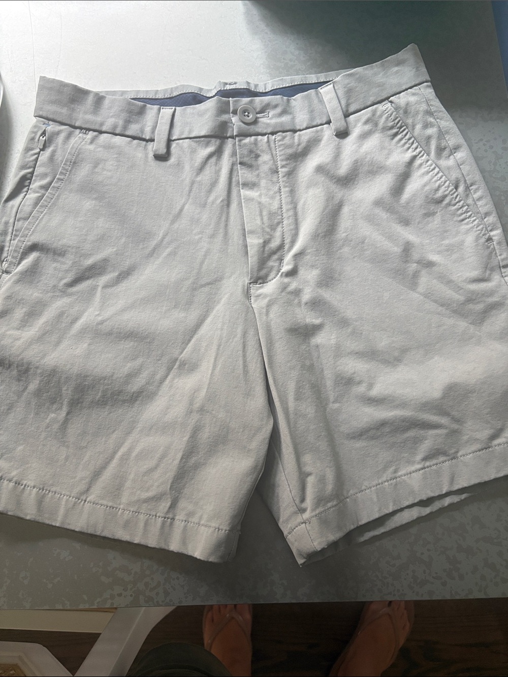 Men's Grey performance Shorts
